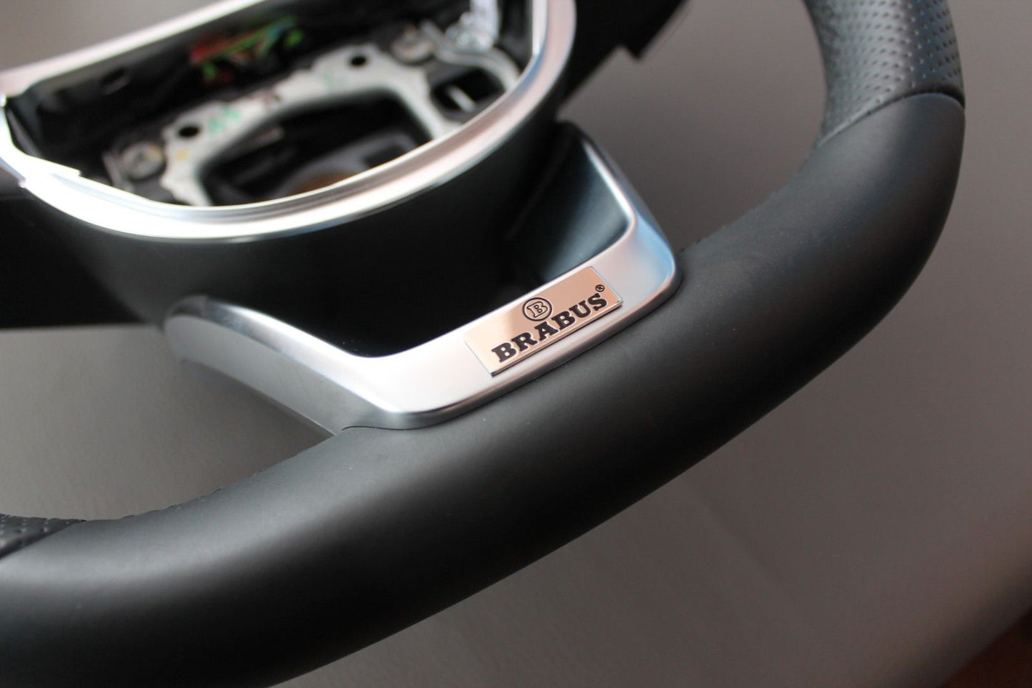 Mercedes-Benz A B C-Class W176 W205 W246 Steering Wheel Brabus Style Logo