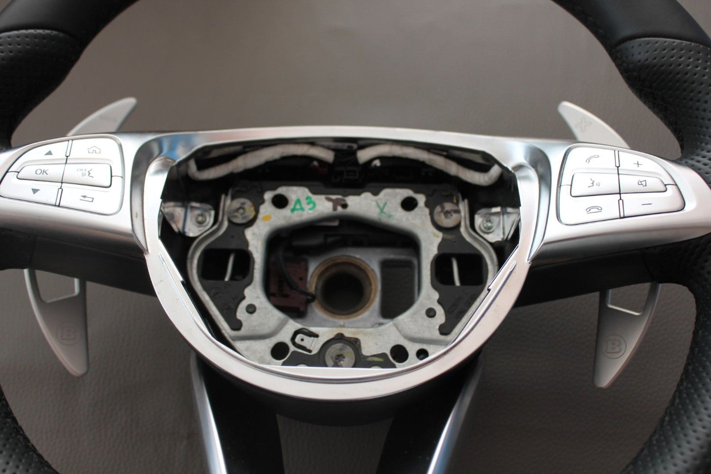 Mercedes-Benz CLA CLS GLE Steering Wheel Genuine Leather