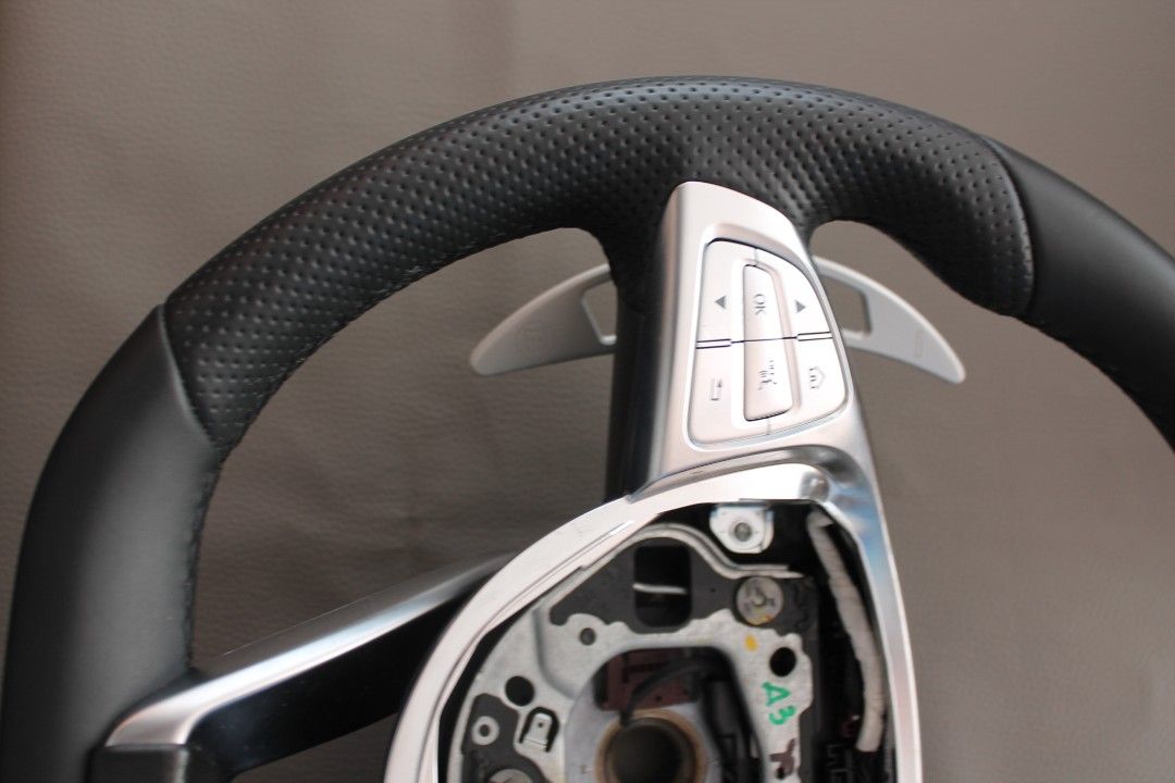 Mercedes-Benz CLA CLS GLE Steering Wheel Genuine Leather