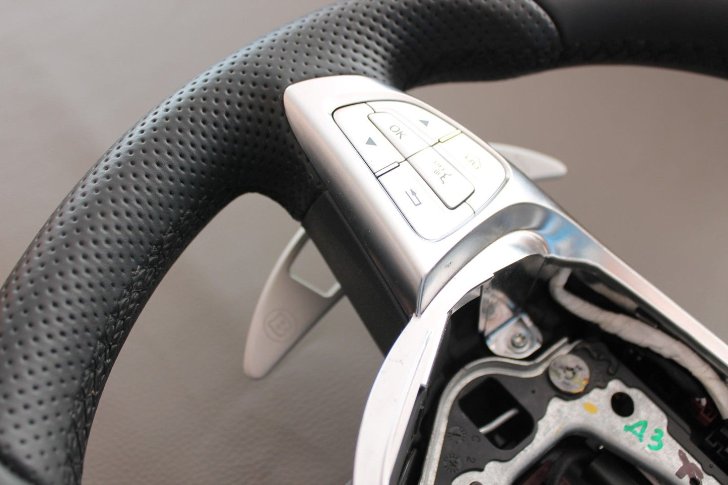 Mercedes-Benz CLA CLS GLE Steering Wheel Genuine Leather