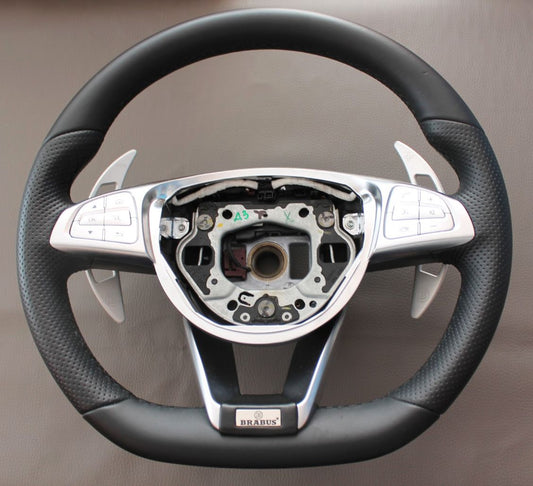 Mercedes-Benz CLA CLS GLE Steering Wheel Genuine Leather