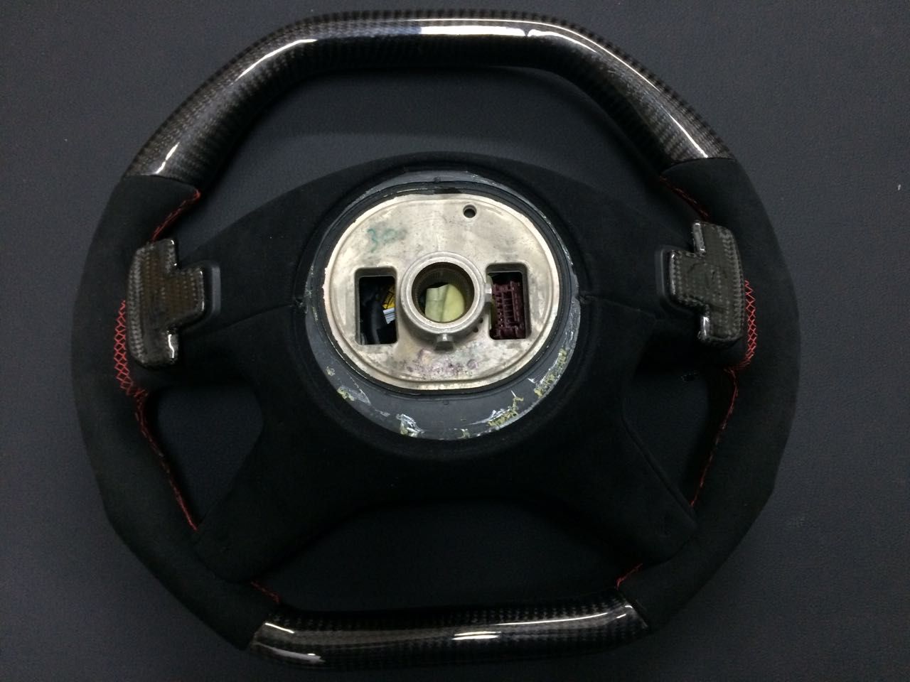 Mercedes-Benz E GL ML G-Class W166 X166 W463 Steering Wheel Carbon Alcantara Brabus Logo