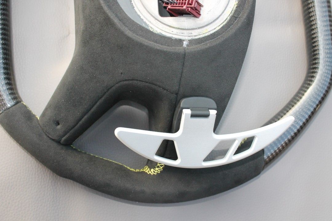 Mercedes-Benz E GL ML G-Class W166 X166 W463 Steering Wheel Carbon Alcantara