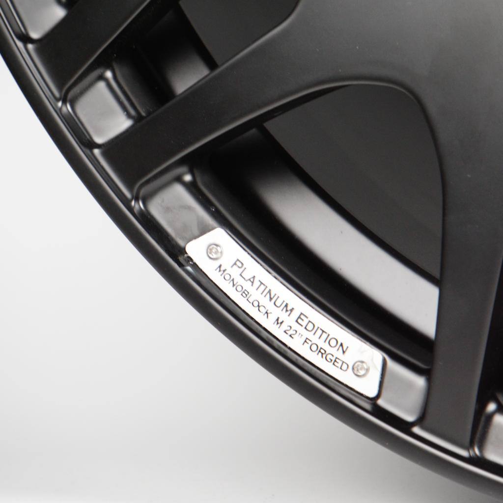 Brabus Style Monoblock M Platinum Edition Rims R22 for Mercedes-Benz W463A G-Class