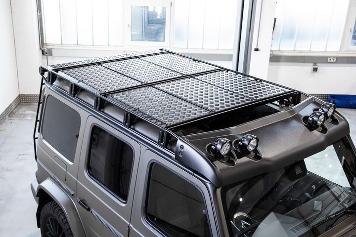 Conversion Kit Mercedes-Benz W463A to W463A 4x4 Squared Brabus 800 Style Widestar Stealth Green