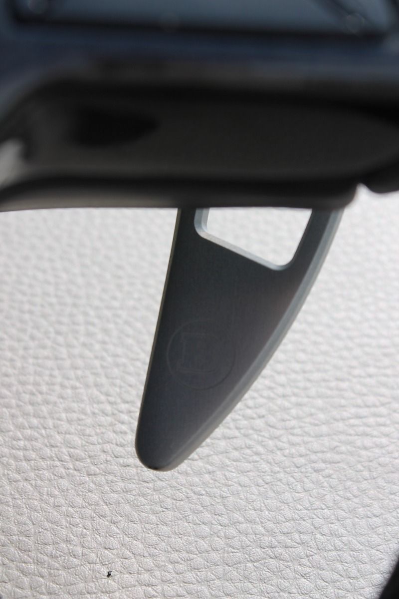 Mercedes-Benz C CLS SLK E-Class W207 W212 W172 W218 W204 Steering Wheel Carbon Leather Brabus Style Paddle Shifters