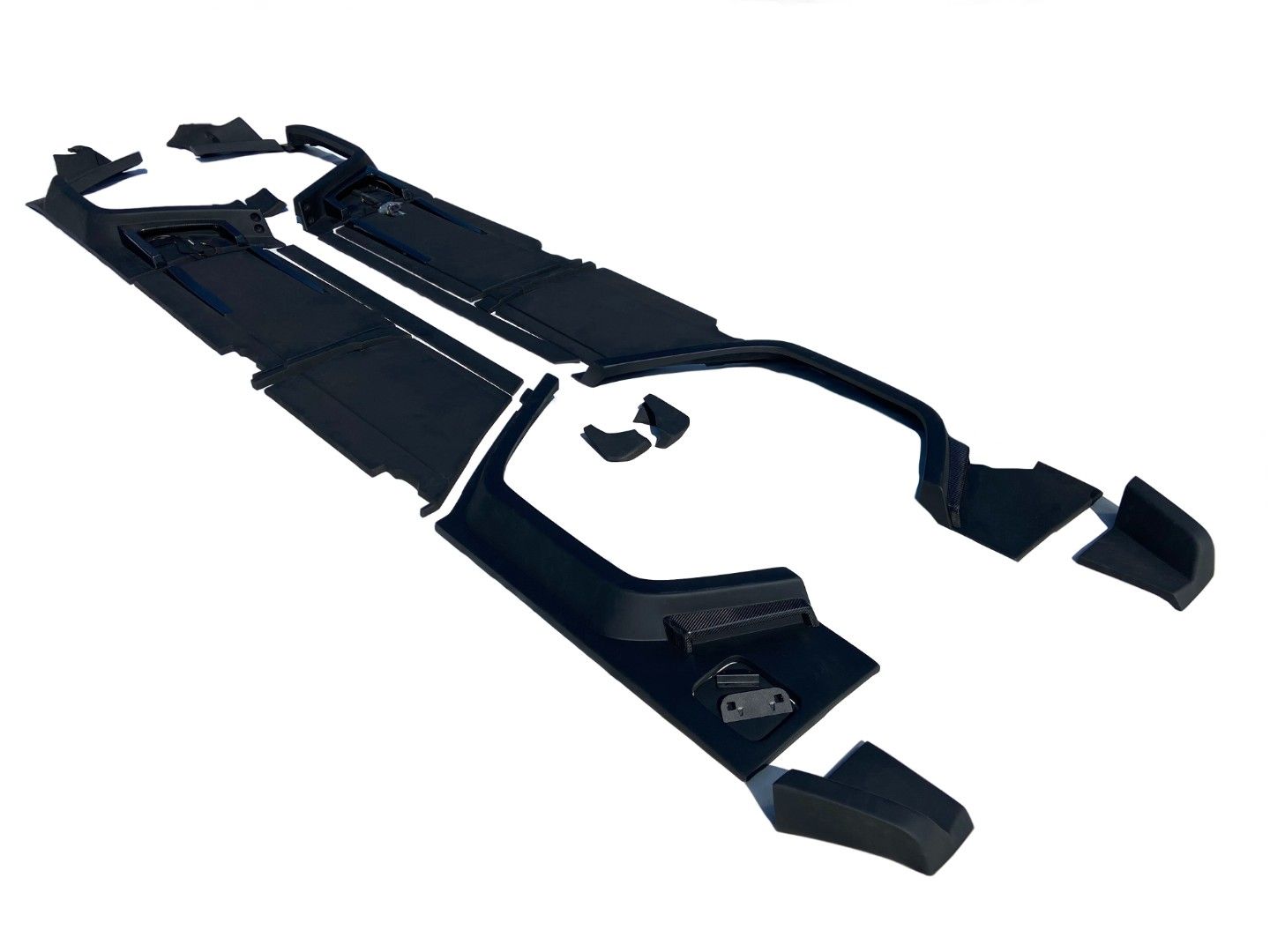Brabus Style Fiberglass Widestar Body Kit with Carbon Elements for Mercedes-Benz G-Class W463 (23 elements)