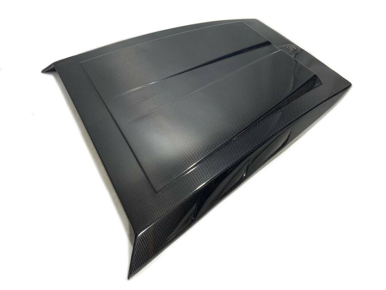 Carbon Fiber Hood Cover with Brabus Style Insert for Mercedes Benz W463A G-Class G Wagon