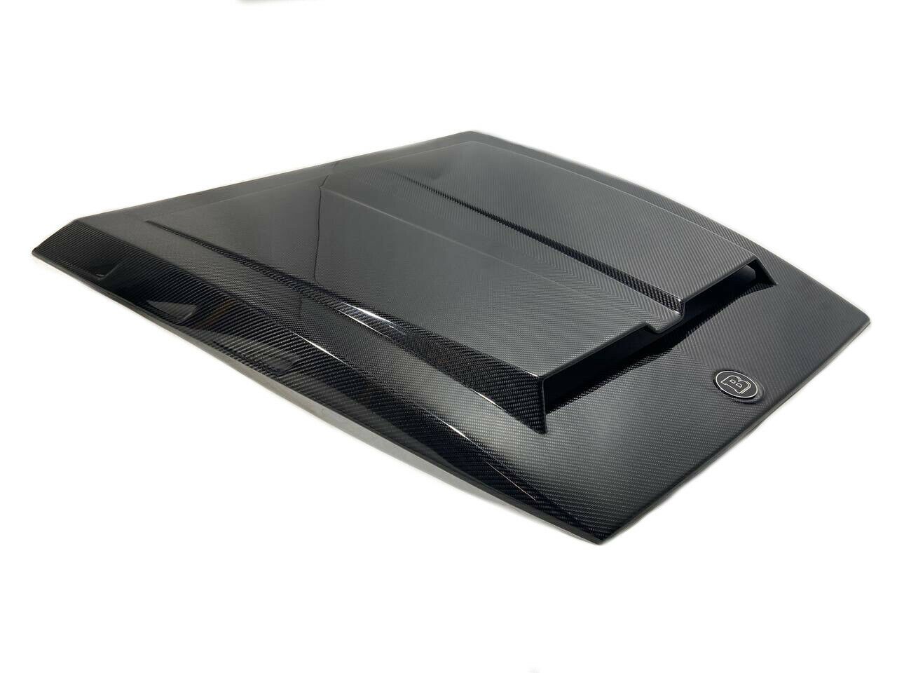 Carbon Fiber Hood Cover with Brabus Style Insert for Mercedes Benz W463A G-Class G Wagon