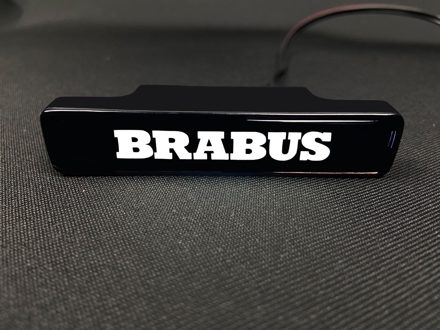 Brabus Style LED Grill White Badge Grille Emblem Logo for Mercedes W463A G Wagon G63 G500 G55