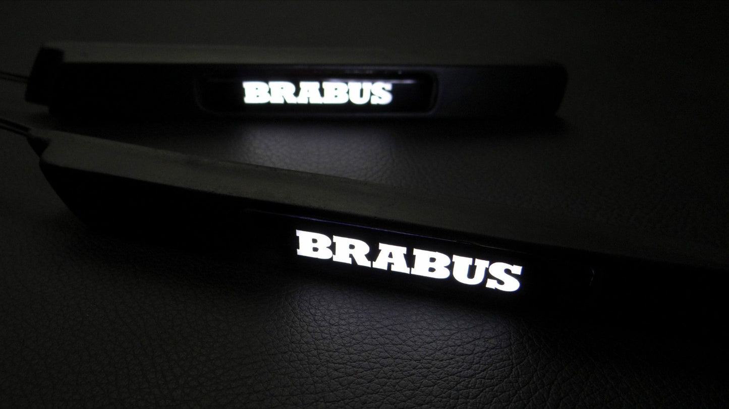 Fiberglass Brabus Style Widestar LED Fenders Side Insertions for Mercedes-Benz G-Class W463 2pcs Set