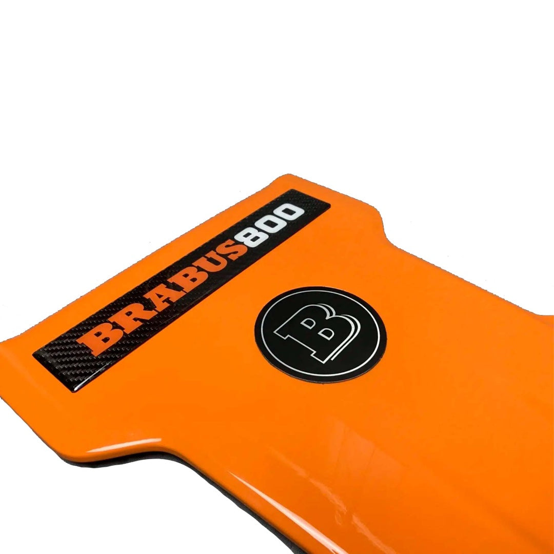 Carbon Fiber Brabus Orange Engine Cover for Mercedes AMG G-Class W464 W463a