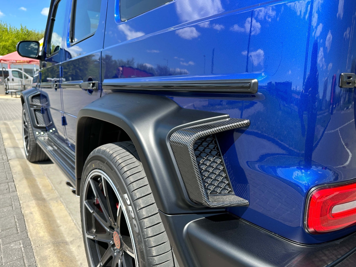 Carbon Brabus Style Widestar Exterior Trim Body Kit for Mercedes-Benz G-Class G Wagon W463A