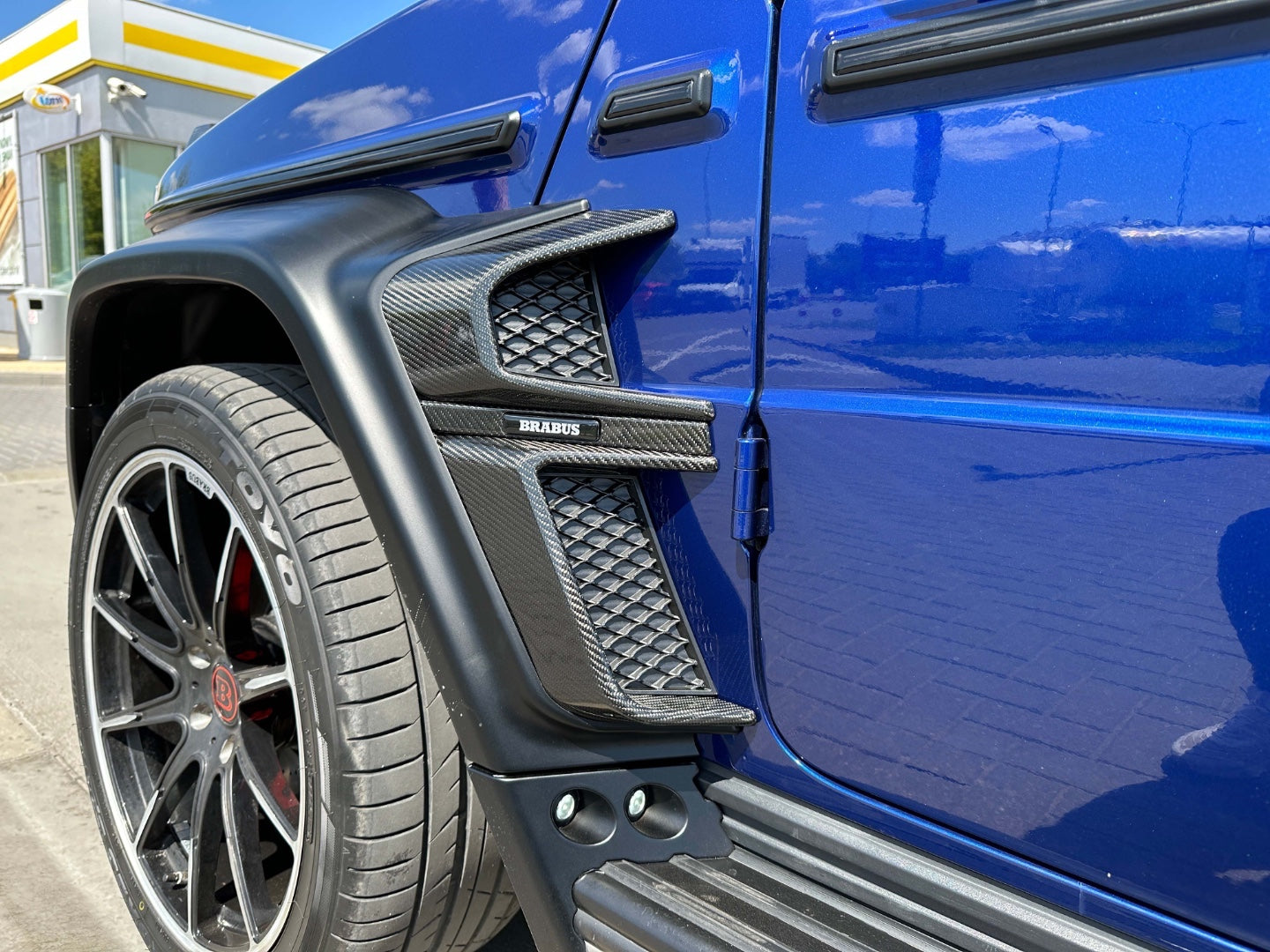 Carbon Brabus Style Widestar Exterior Trim Body Kit for Mercedes-Benz G-Class G Wagon W463A