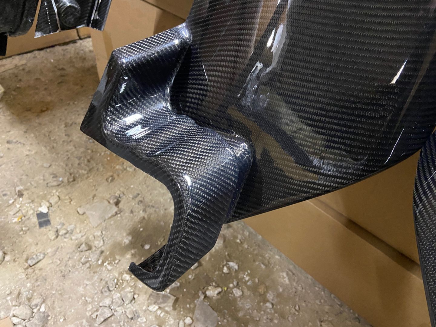 Mercedes-Benz G-Wagon W463 Brabus Style 4x4 Squared Carbon Fiber Wide Fender Flares