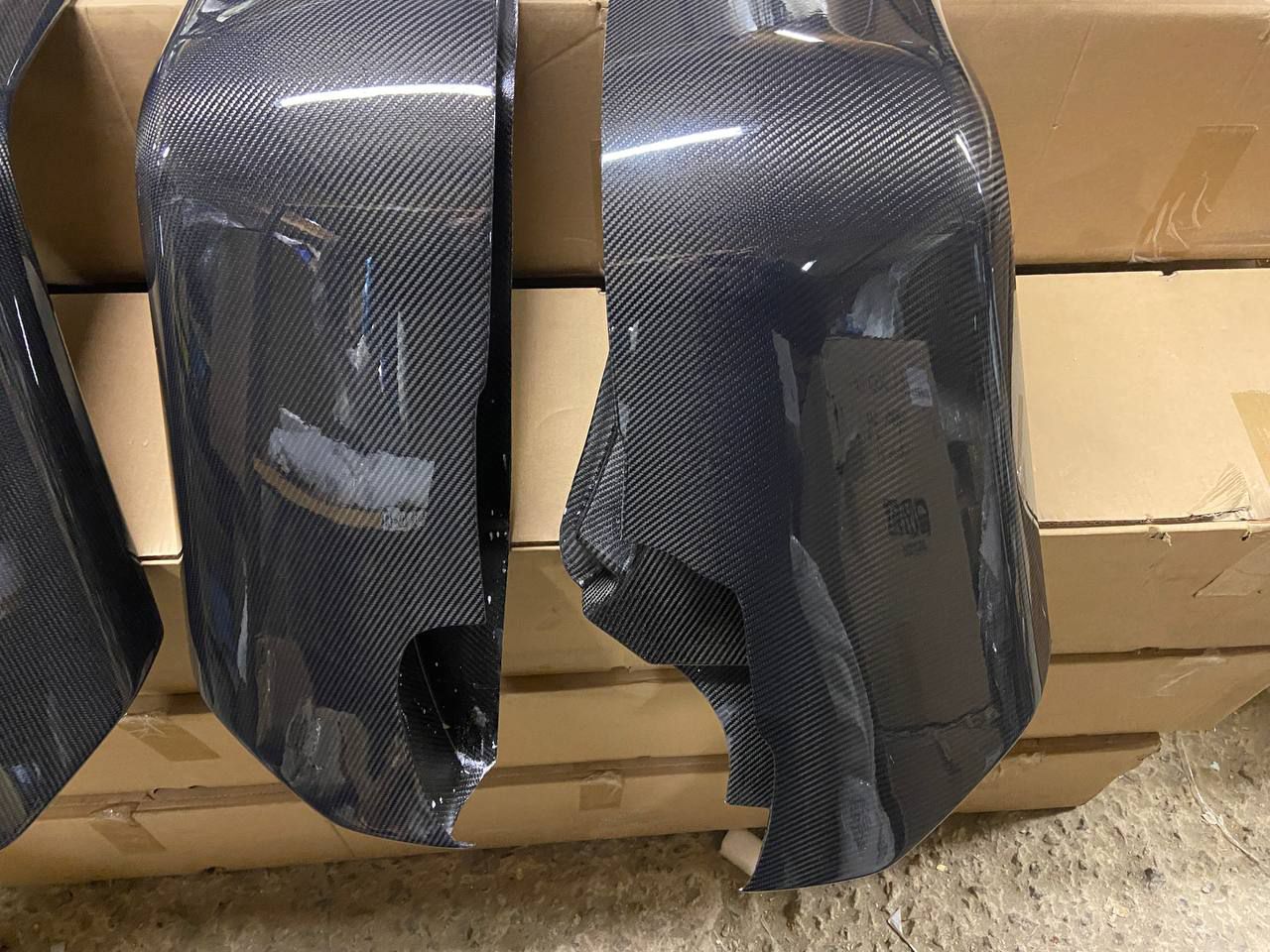 Mercedes-Benz G-Wagon W463 Brabus Style 4x4 Squared Carbon Fiber Wide Fender Flares