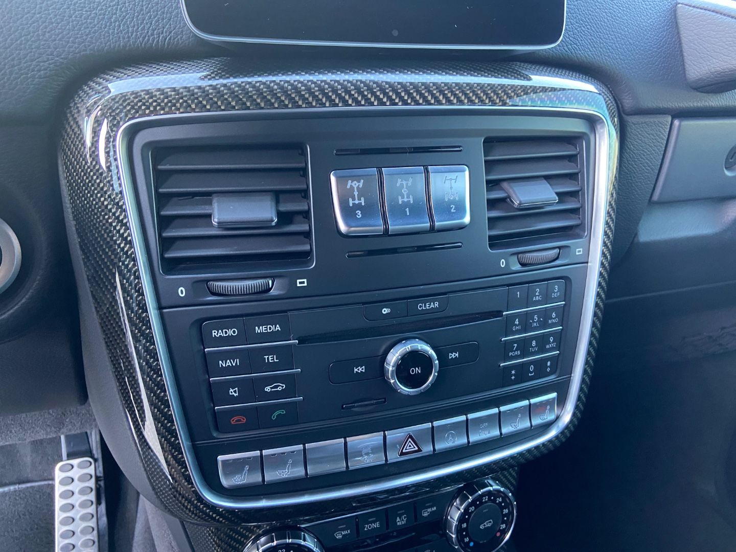 Mercedes-Benz W463 G-Class Carbon Fiber Interior Trim Replacement Set