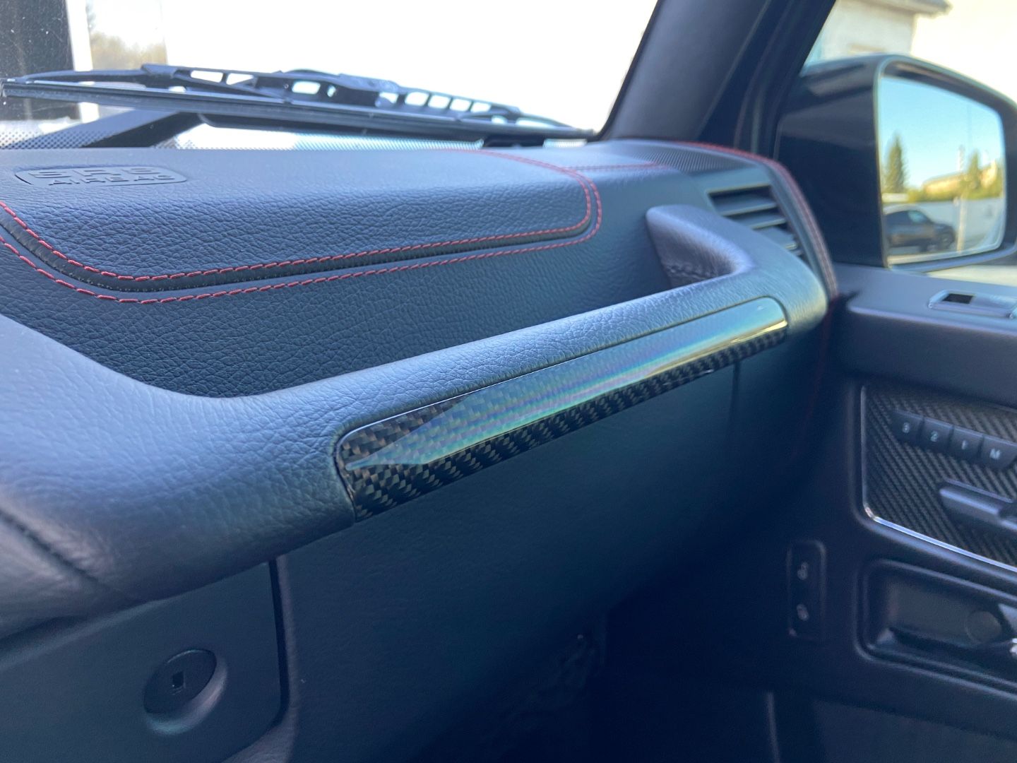 Mercedes-Benz W463 G-Class Carbon Fiber Interior Trim Replacement Set