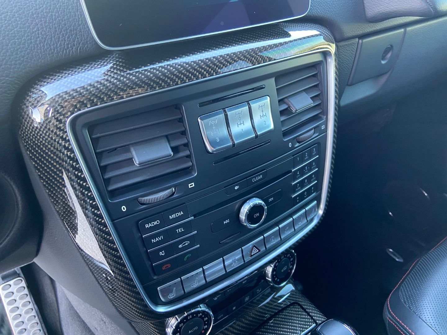 Mercedes-Benz W463 G-Class Carbon Fiber Interior Trim Replacement Set