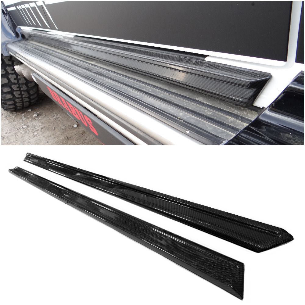 Black Carbon Fiber Roof Top Trim Molding Kit For 2004-2012 Chevy Colorado - Custom Look