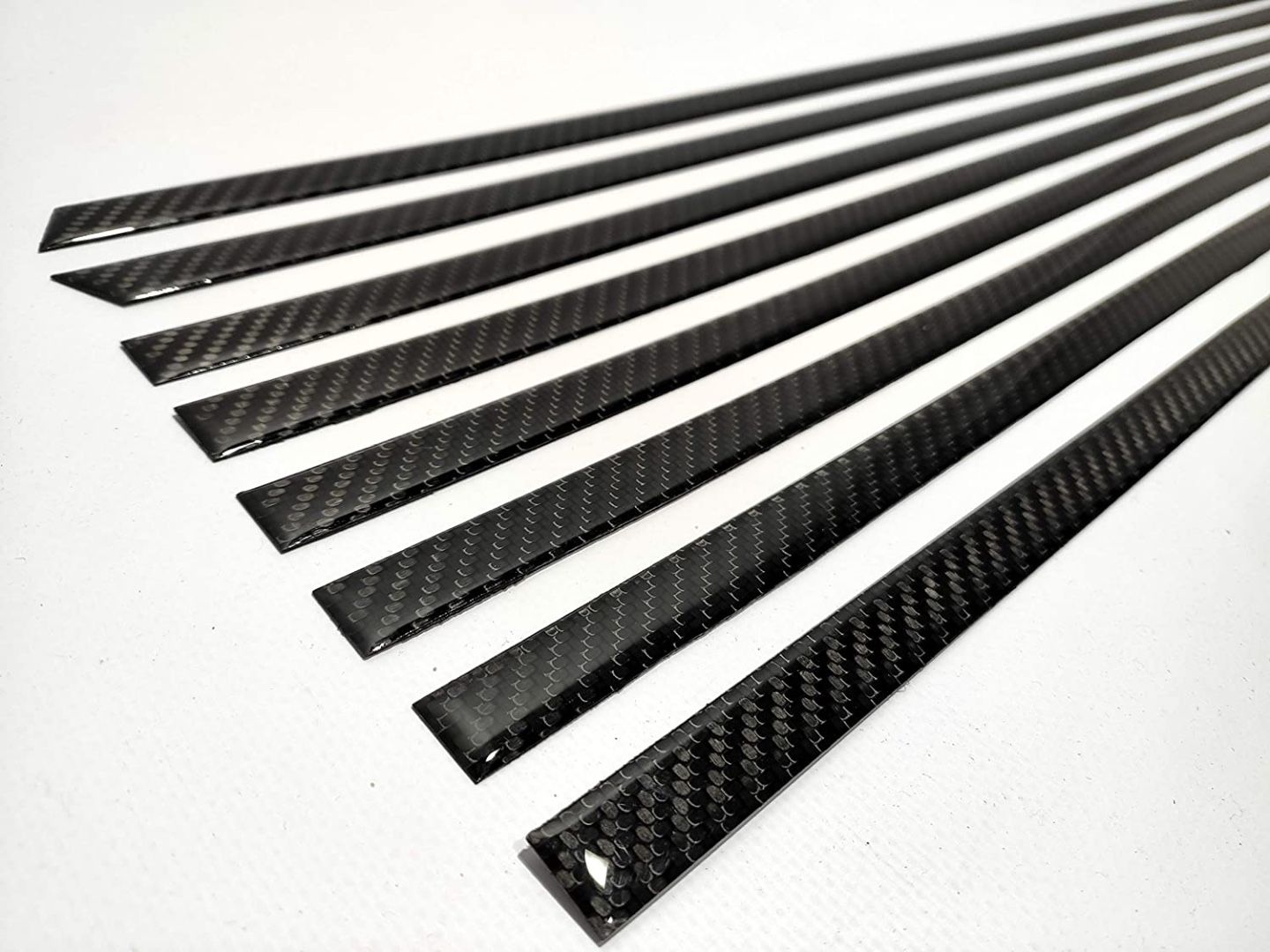 Set of Carbon Fiber Side Moldings Inserts Brabus Style for Mercedes-Benz W463 G-Class