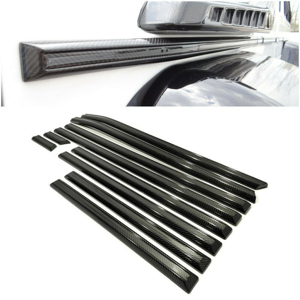 Carbon Fiber Side Moldings for Mercedes-Benz W463 G-Class