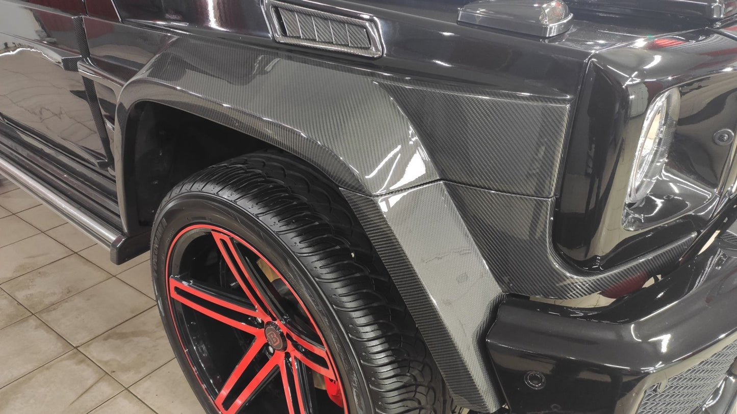 Carbon Widestar Brabus Style Body Kit for W463 3-door G-Class (16 elements)