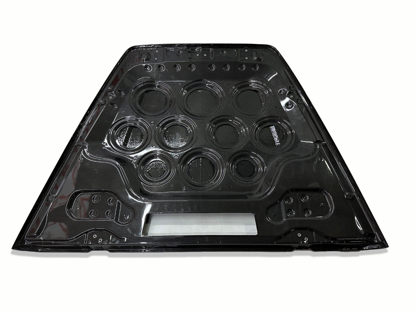 Carbon Hood Bonnet with Carbon Brabus Style Hood Cover for Mercedes-Benz W464 W463A G Wagon G63 G550 2018+
