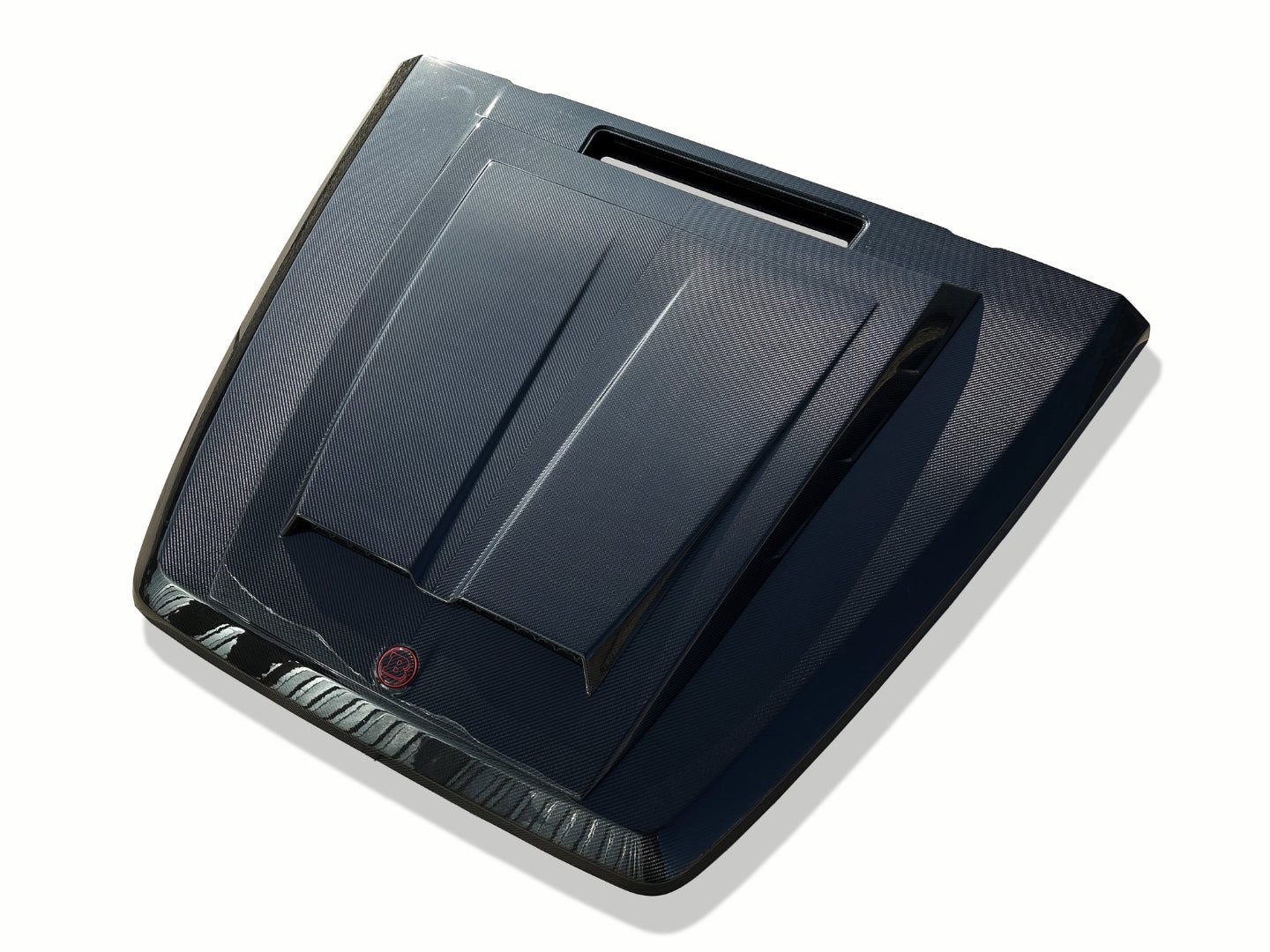 Carbon Hood Bonnet with Carbon Brabus Style Hood Cover for Mercedes-Benz W464 W463A G Wagon G63 G550 2018+