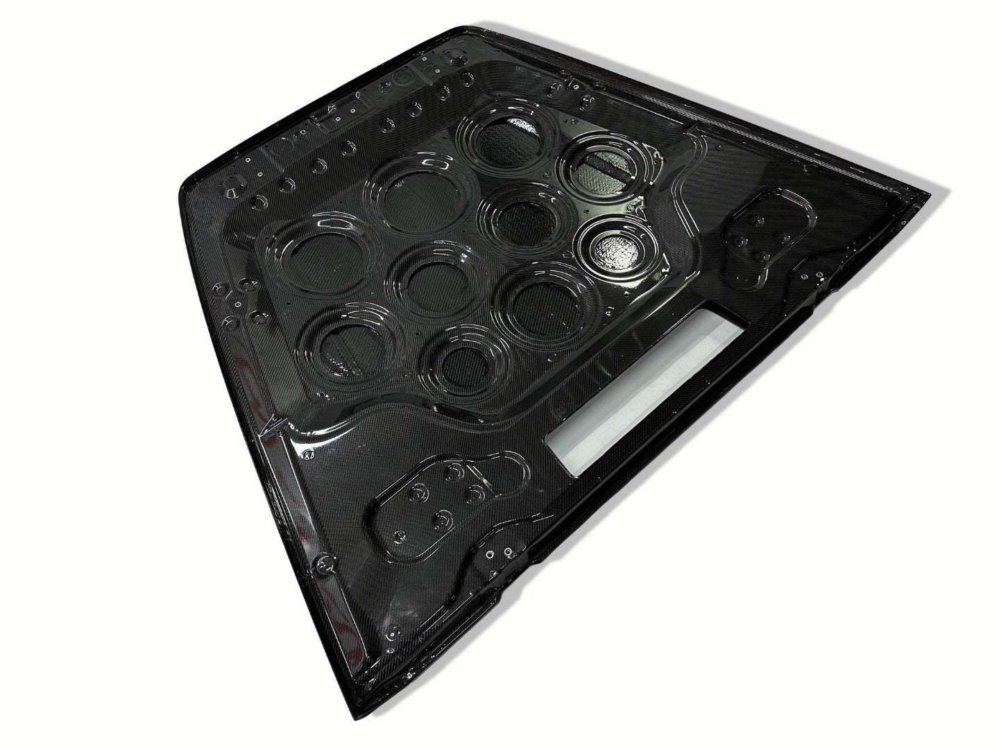 Carbon Hood Bonnet with Carbon Brabus Style Hood Cover for Mercedes-Benz W464 W463A G Wagon G63 G550 2018+