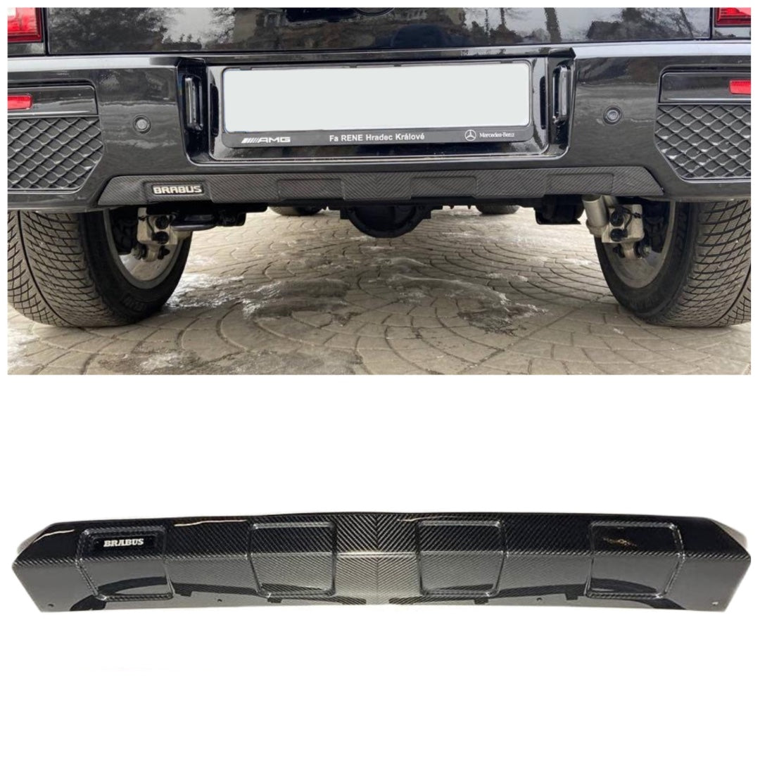 Carbon Fiber Rear Brabus Widestar Diffuser for Mercedes-Benz W463a G-Class