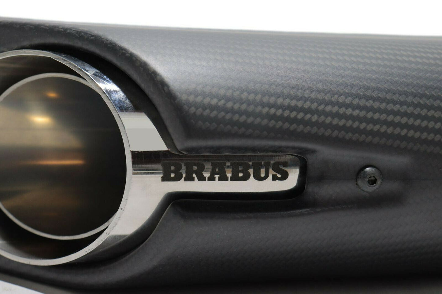 Mercedes W463A Brabus Style Carbon Exhaust Pipe Tips Rocket Edition