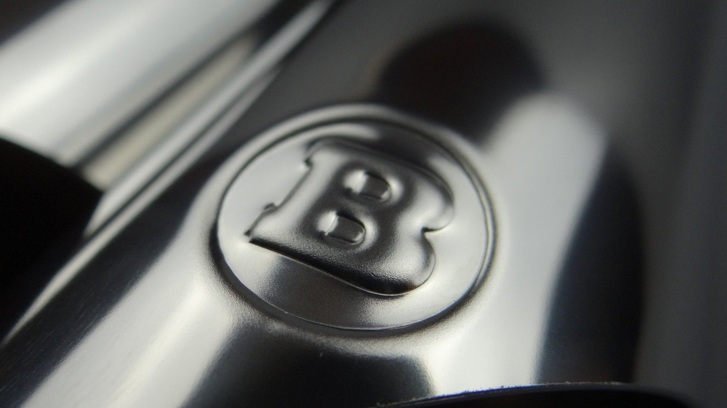 Stainless Steel Brabus Style Chrome Exhaust Pipe Tips for Mercedes-Benz W463 G-Class 4pcs