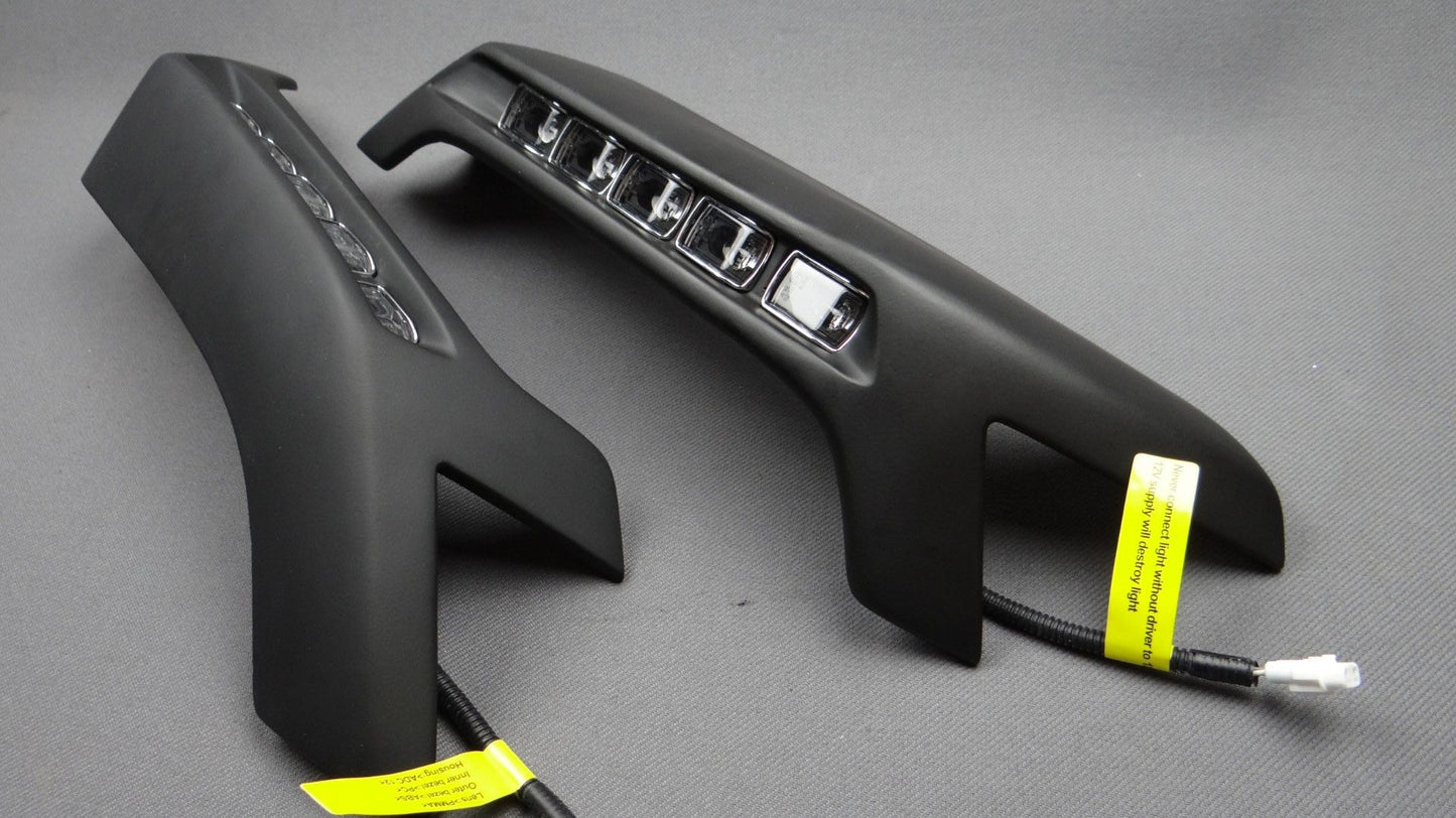 Brabus Style Fiberglass Lower Lip with Nolden LEDs for Mercedes-Benz W463 4x4 G-Wagon