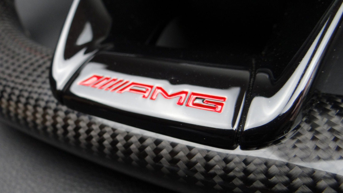 Mercedes-Benz W205 W222 W212 W213 AMG Steering Wheel Carbon Alcantara