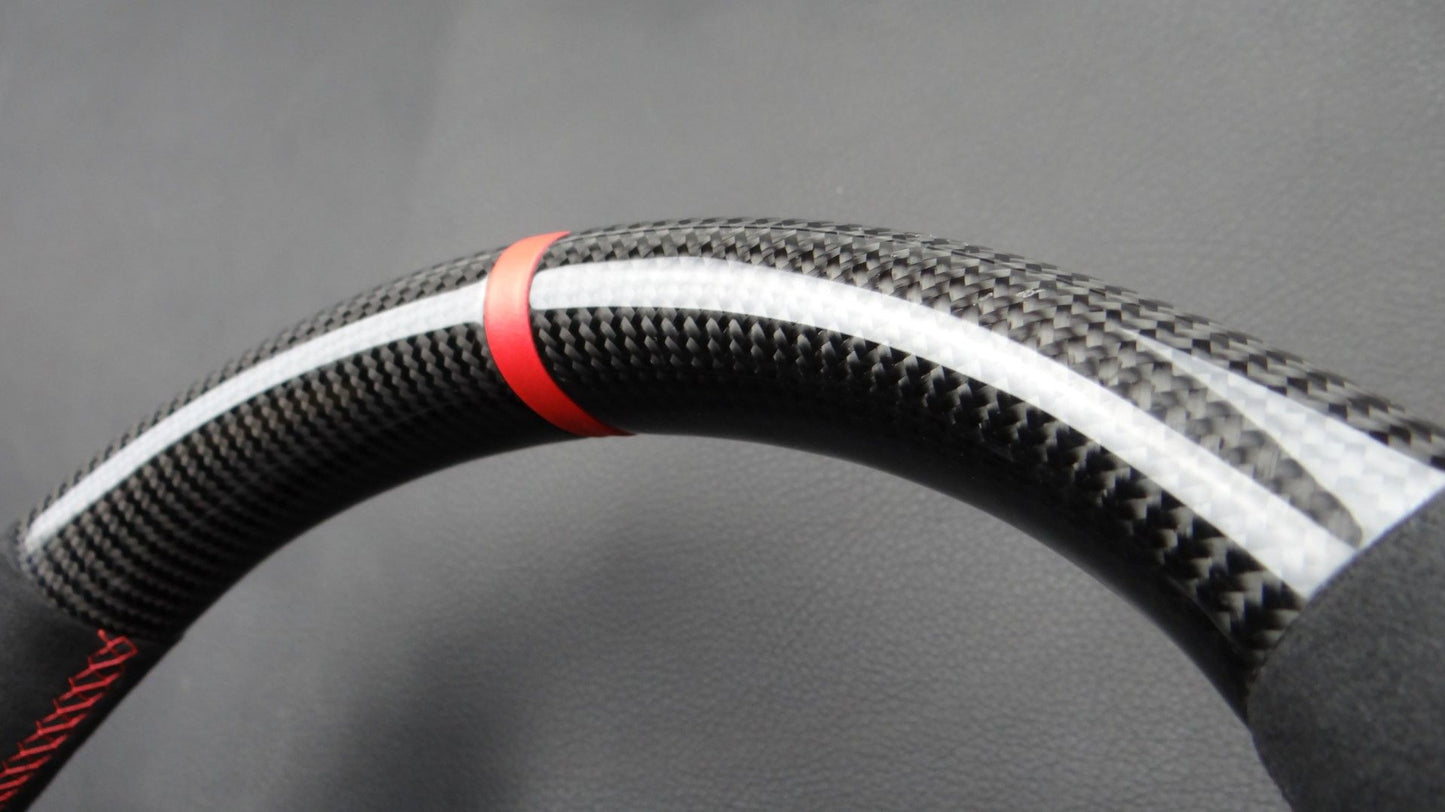 Mercedes-Benz W205 W222 W212 W213 AMG Steering Wheel Carbon Alcantara