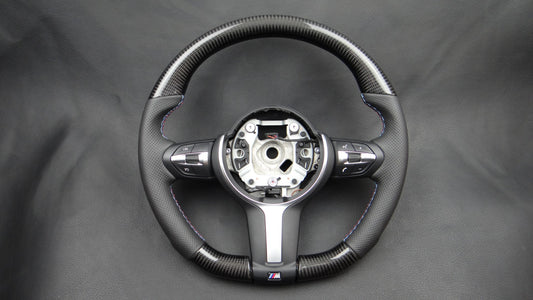 BMW F30 F31 F15 F16 Steering Wheel Carbon Leather