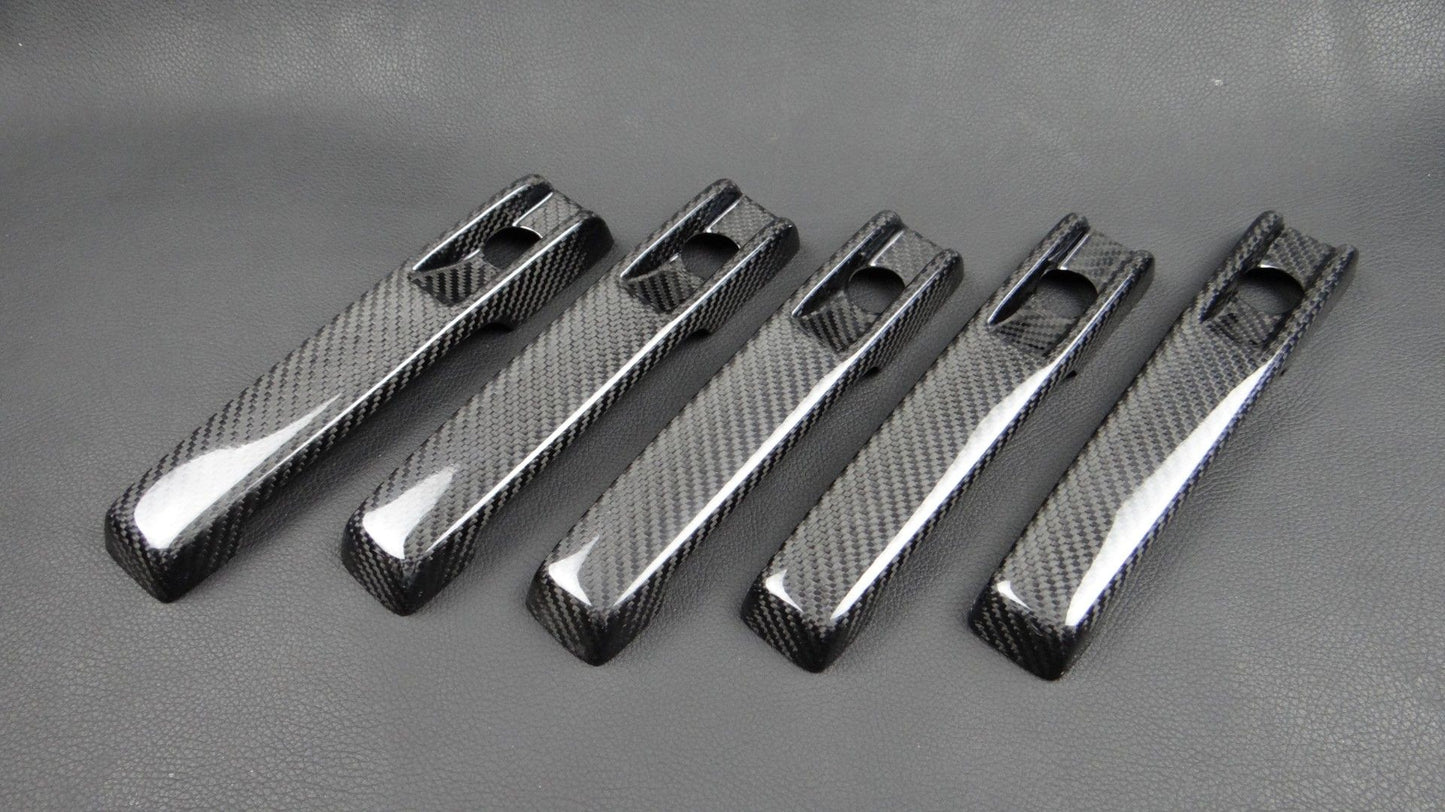 Carbon Fiber Brabus Style Door Handle Covers for Mercedes-Benz W463 W463A G-Class
