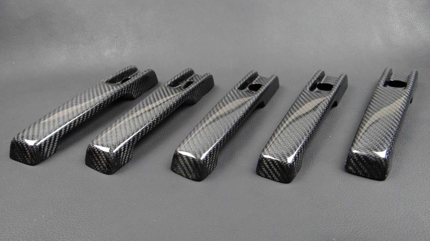 Carbon Fiber Brabus Style Door Handle Covers for Mercedes-Benz W463 W463A G-Class