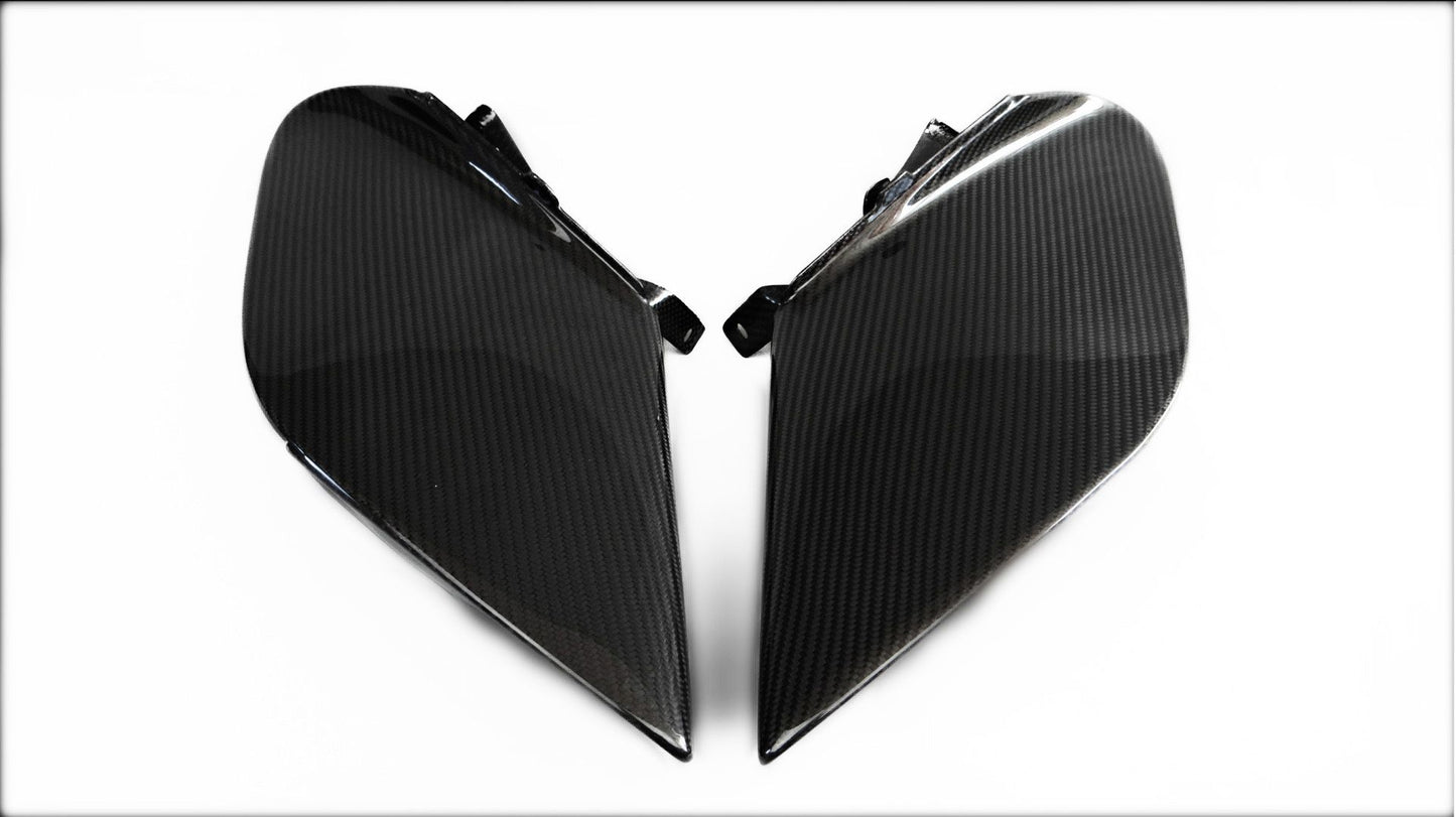 Ferrari 488 GTB Spider 2015-17 Carbon Fiber Side Air Intake Inserts