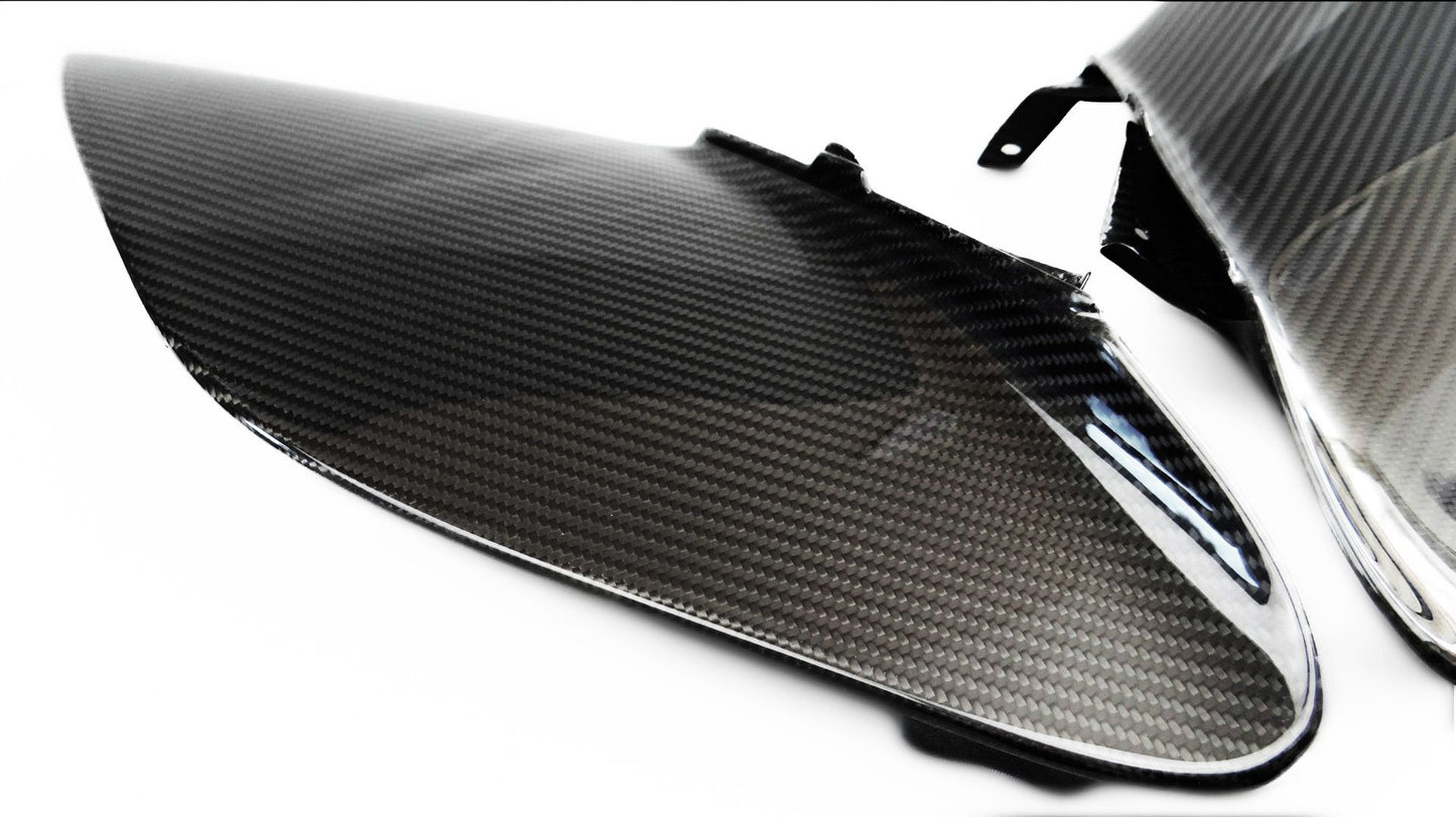 Ferrari 488 GTB Spider 2015-17 Carbon Fiber Side Air Intake Inserts