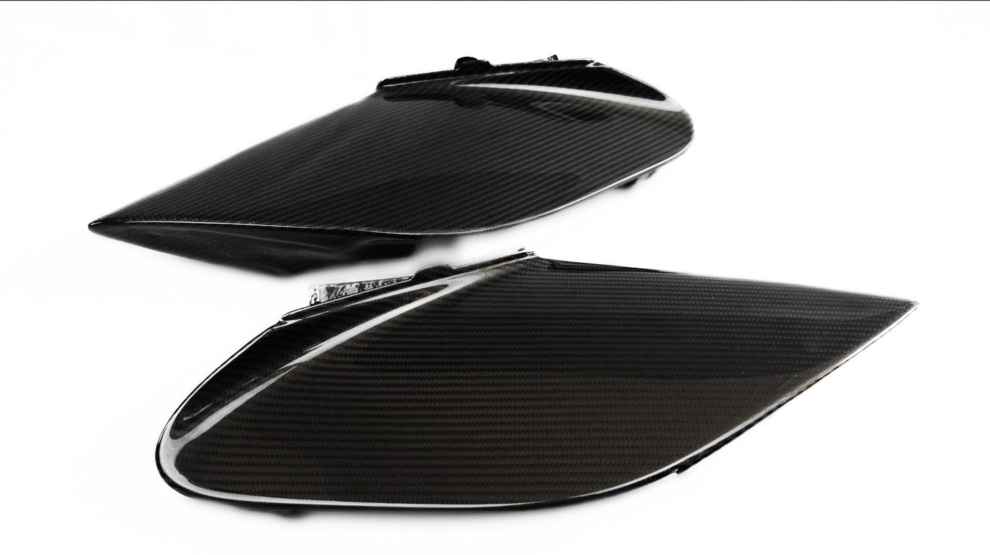 Ferrari 488 GTB Spider 2015-17 Carbon Fiber Side Air Intake Inserts