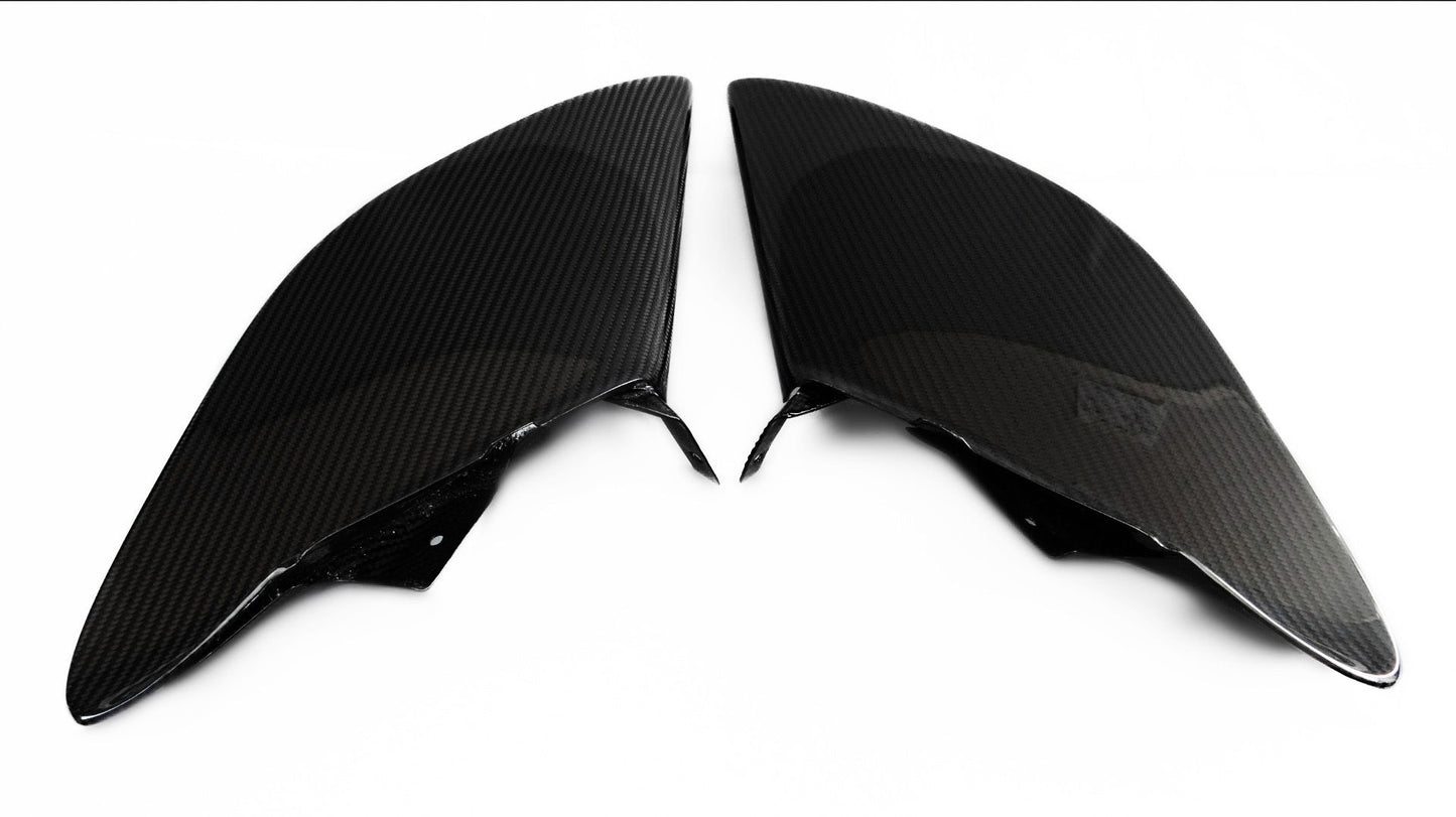 Ferrari 488 GTB Spider 2015-17 Carbon Fiber Side Air Intake Inserts