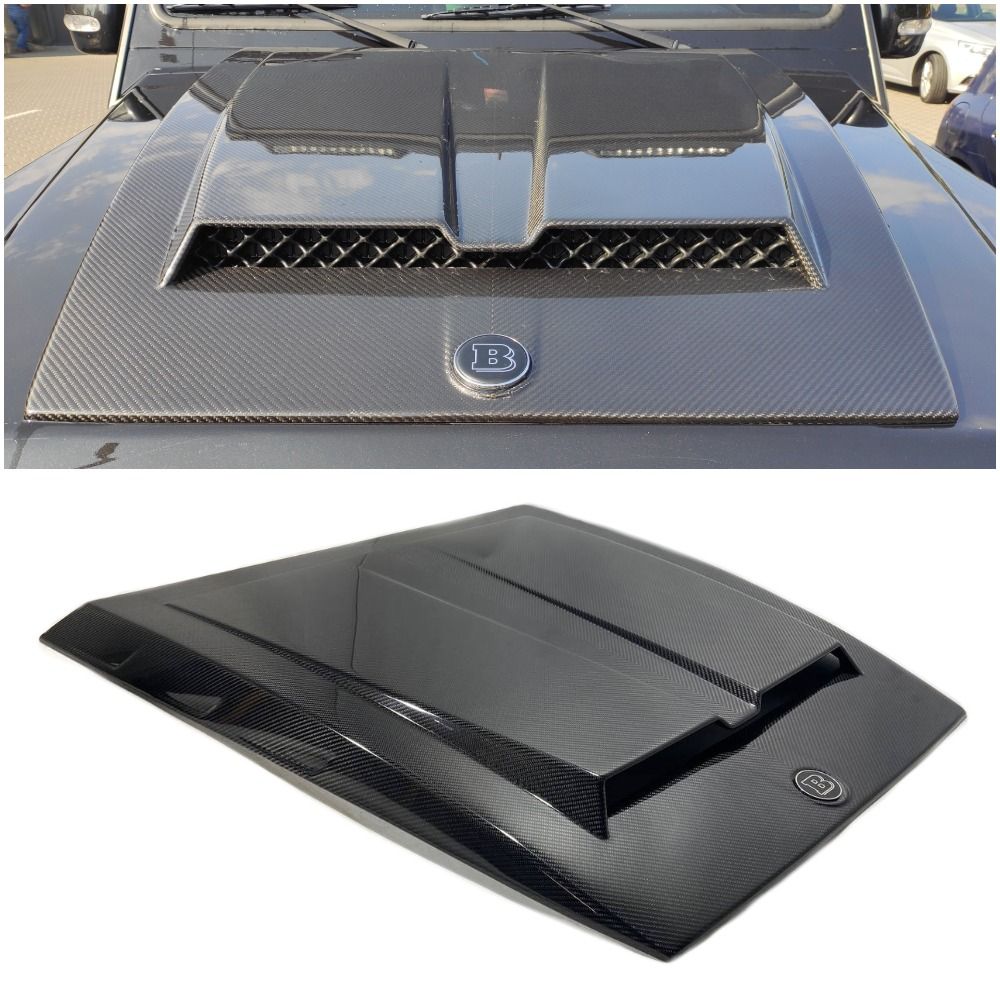 Carbon Brabus Style Hood Cover W463A Style for Mercedes-Benz W463 G-Wagon