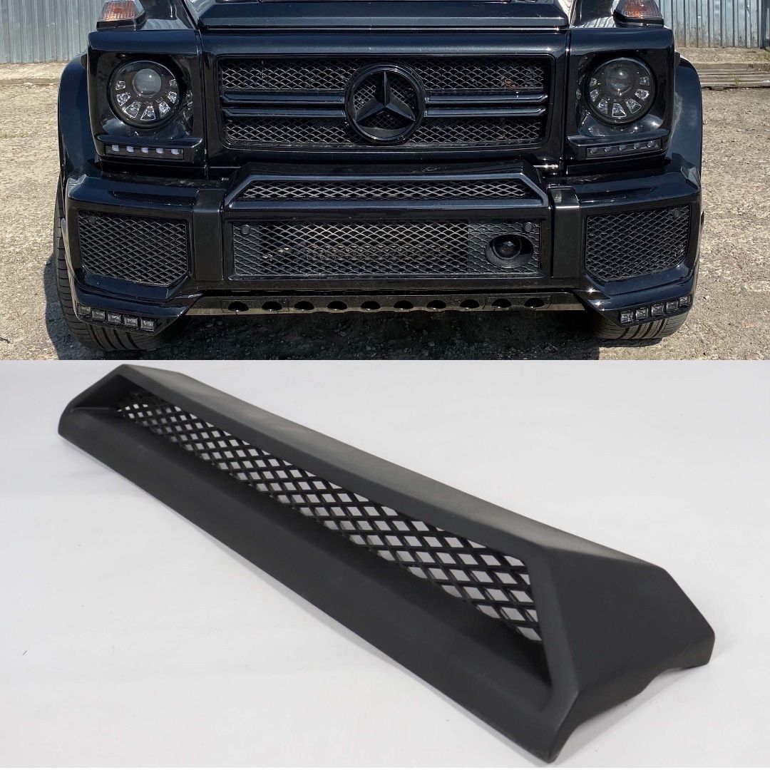 Fiberglass Front AMG Style Bumper Upper Attachment for Mercedes-Benz W463 G-Class