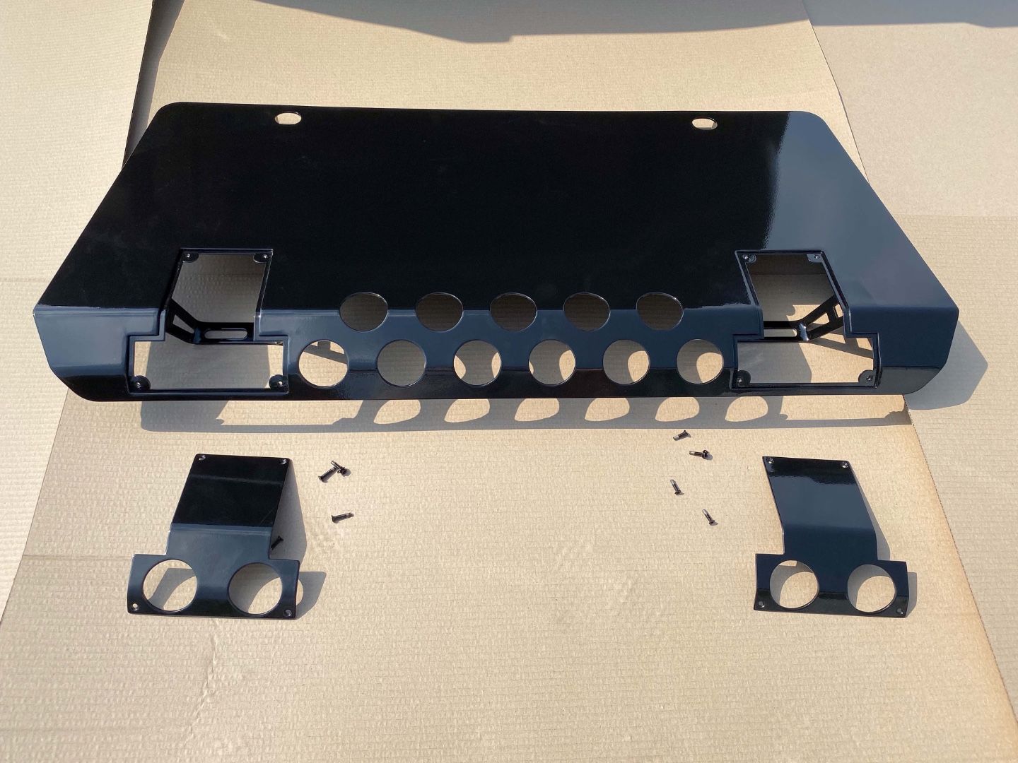 Mercedes-Benz W463 AMG Style G-Class Black Front Skid Plate