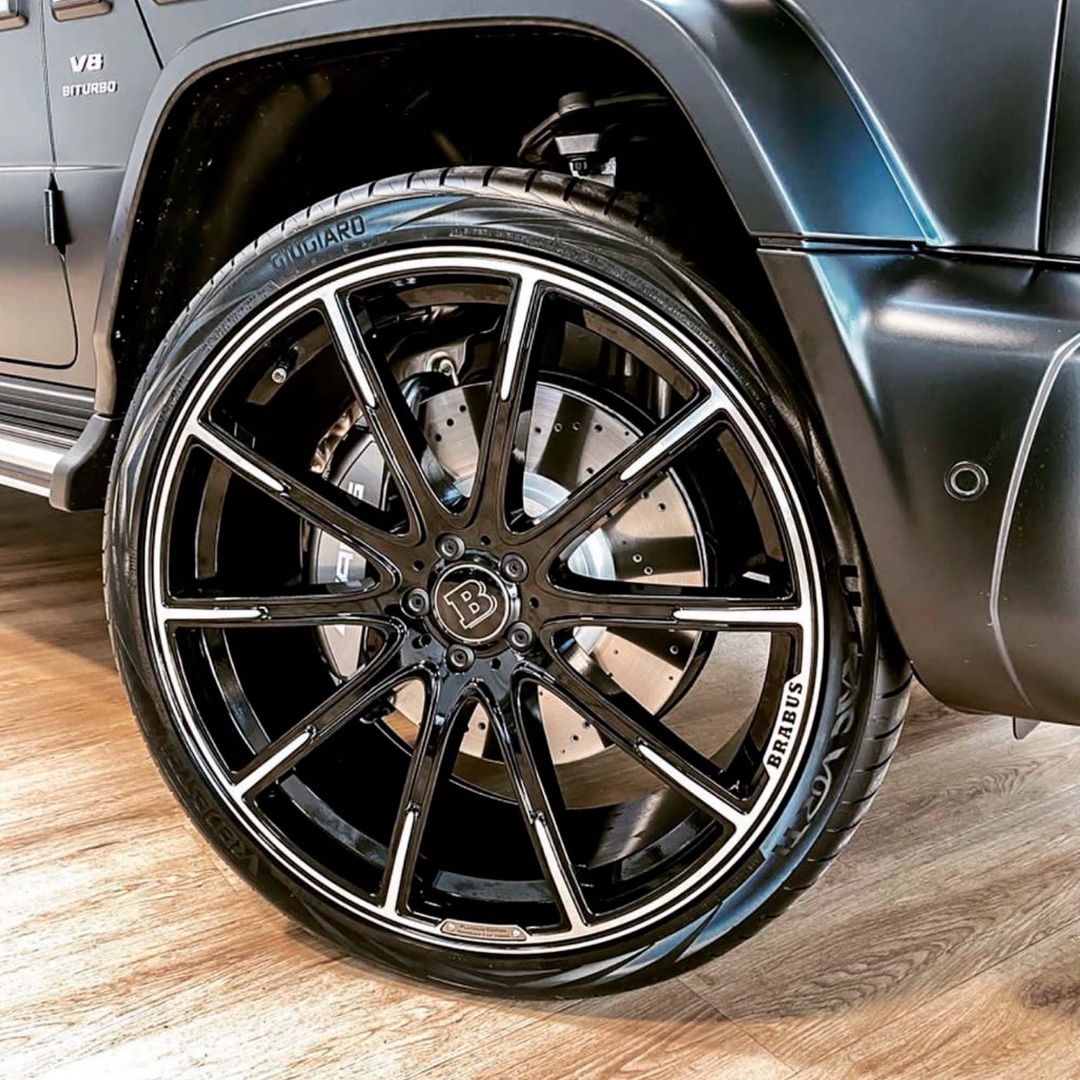 Mercedes-Benz W463 W463A W464 G-Class R24 Brabus Style Monoblock Z Platinum Rims