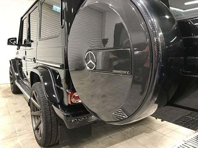 Mercedes-Benz W463 G-Wagon till 2007 Rear Spare Tire Carbon Fiber Ring Cover