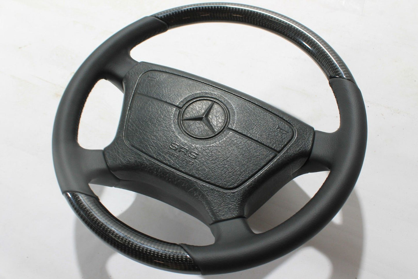 Mercedes-Benz W124 E-Class Steering Wheel Leather Carbon