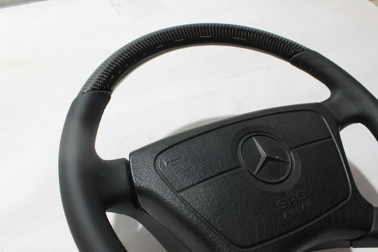 Mercedes-Benz W124 E-Class Steering Wheel Leather Carbon